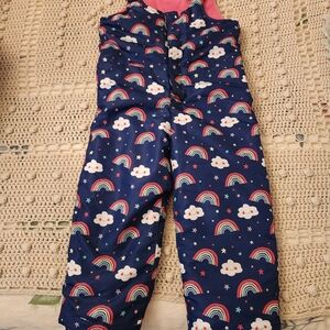 The Children's Place Pink and Navy Overalls